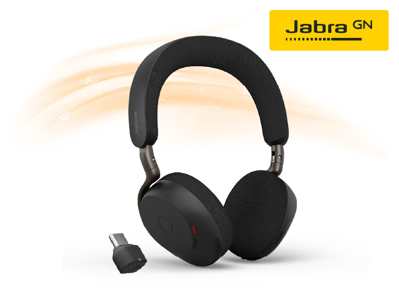 รูปสินค้า Jabra Evolve3 75 MS Link390c Black